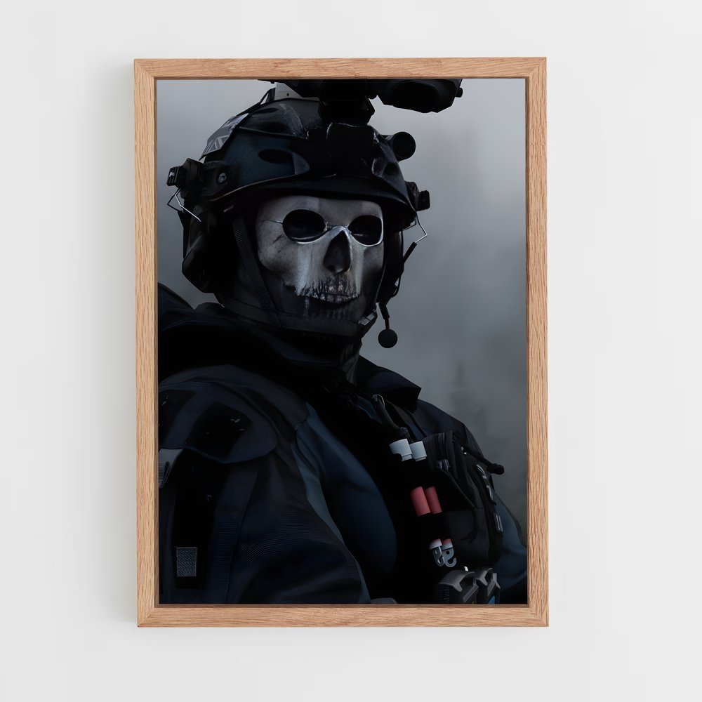 Poster Ghost Operative – affiche Call of Duty (vue 4)